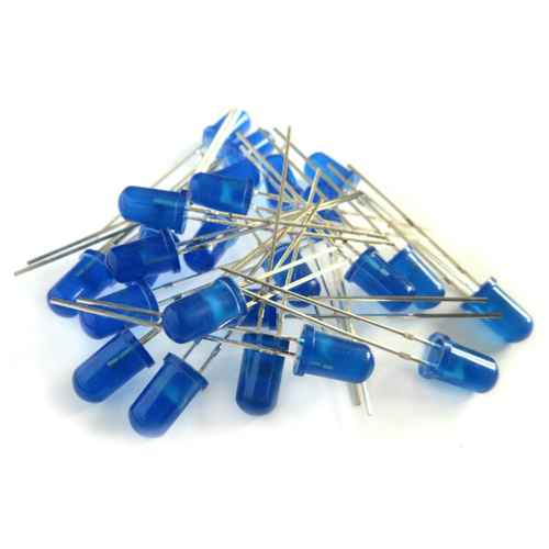 5mm Mat ( Diffused ) Mavi Led 50 Adet