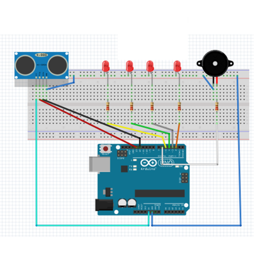 Arduino ile Uyumlu Park Sens�r� Projesi (Monte Edilmi�, Kurulu, Haz�r Proje)