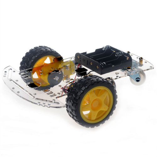 Arduino ile Uyumlu 2WD Robot Araba Platform - 2wd Smart Car