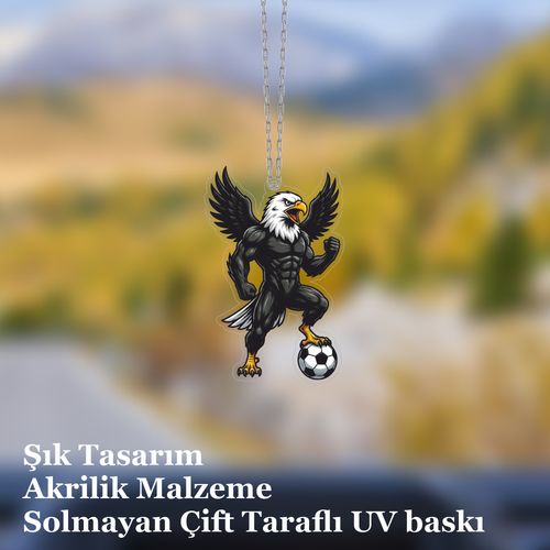 Araba Ayna S�s�, Araba S�s�, �anta Aksesuar� - Kartal - Pleksi Malzeme, UV Bask�l� - 044