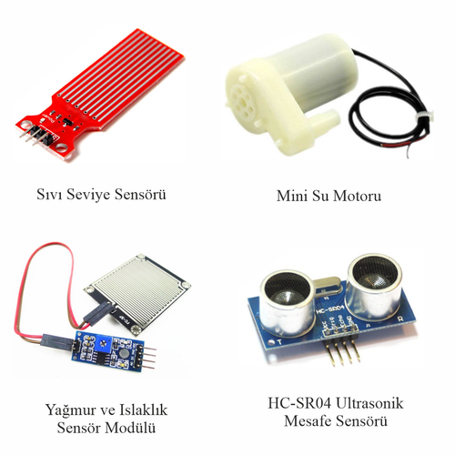 Arduino ile Uyumlu UNO R3 ( CH340G ) Ekonomik Set 80 Par�a 301 Adet