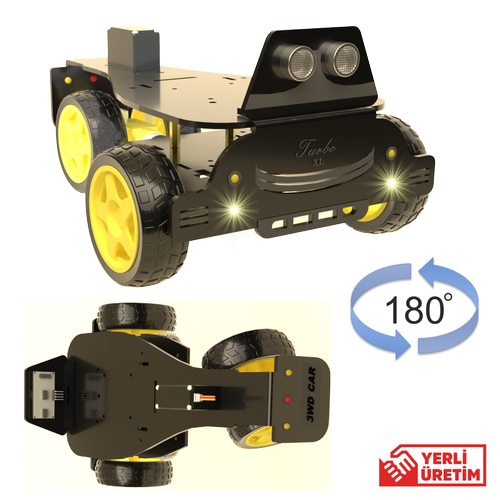 3WD Servo Kontroll� Direksiyonlu Araba TURBO XL