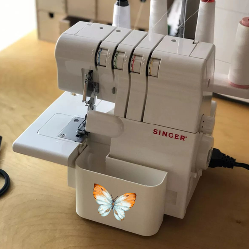 Singer Overlok Makinesi I�in ��p Kutusu At�k Fire Kab�