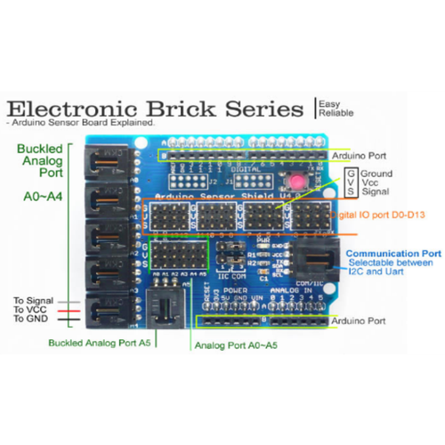 Uno Sens�r Shield  V4 (Arduino Uyumlu)