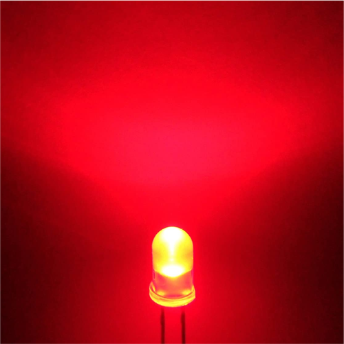 5mm Mat ( Diffused ) K�rm�z� Led 10 Adet