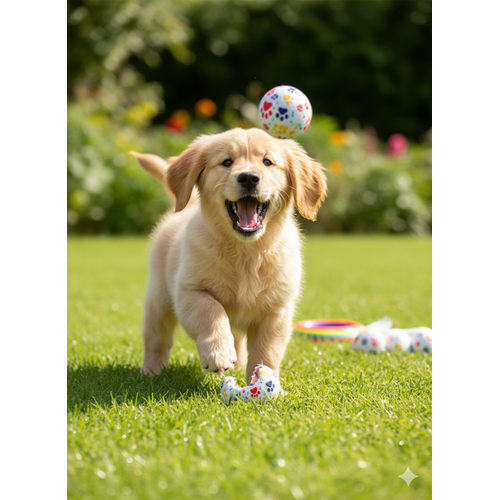 3'L Pati Desenli Top 6,5 cm