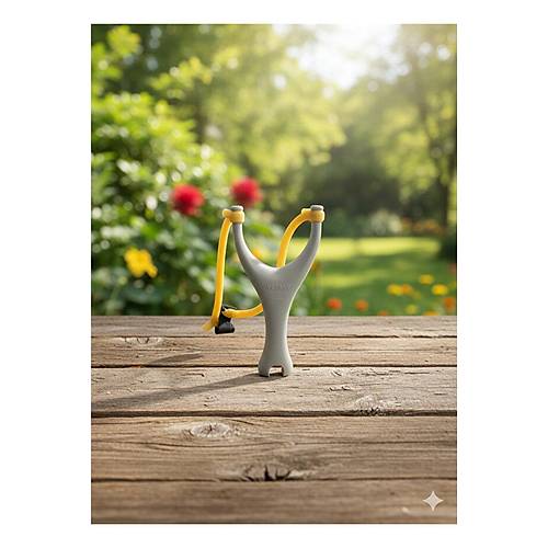 Profesyonel Sapan � G��l� Lastikli, Ergonomik Tutu�, Dayan�kl� G�vde, Misina at�m� Sapan