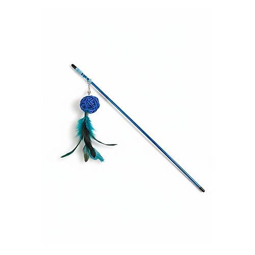 Zilli Kedi Oltas� ve Renkli T�yl� � E�lenceli Etkile�imli Kedi Oyun �ubu�u