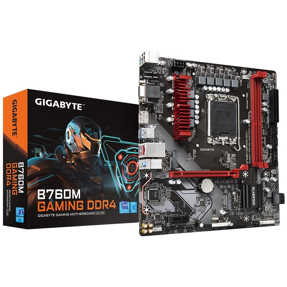 B760M-GAMING-X-DDR4-GEN5 5333MHz OC LGA1700 M.2 HDMI DP MicroATX Anakart