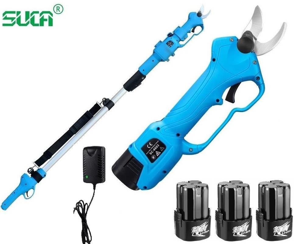 Suca SC 8603 Akülü Budama Makası Ve Uzatma Aparatı 3 Akülü