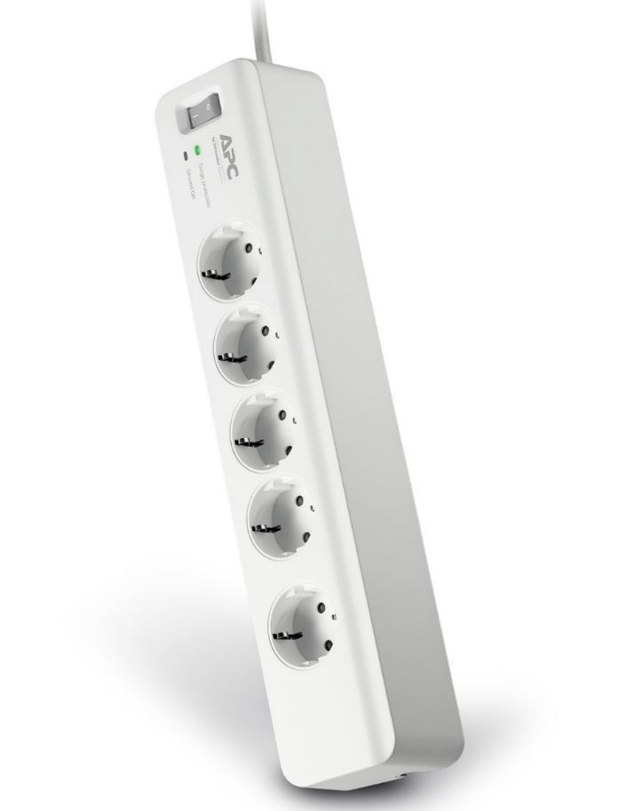 5'li Akım Korumalı Priz 230V
