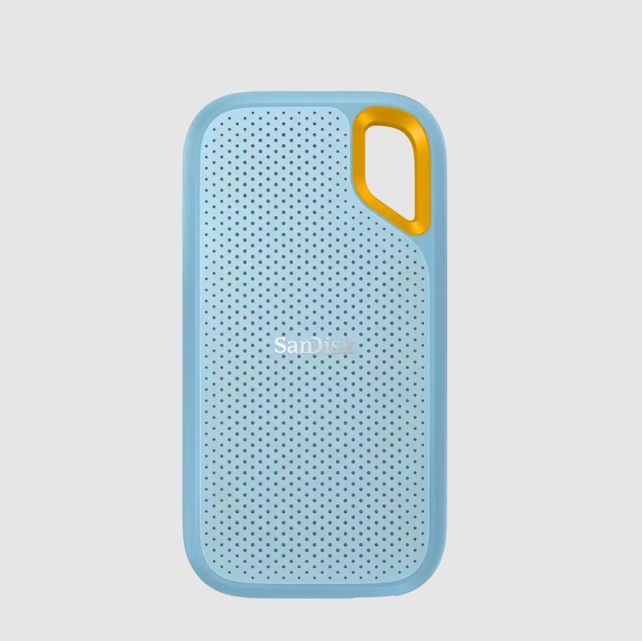 1TB EXTREME V2 USB 3.2 1050-1000MB/s Portable SSD Sky Blue