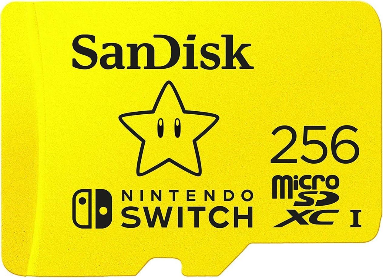 256GB Nintendo Mario SDXC 100MB/s MicroSD CARD