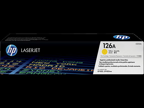 No 126A Sarı 1000 Sayfa Lazer Toner