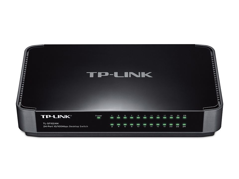 10/100Mbps 24xPort Masaüstü Switch