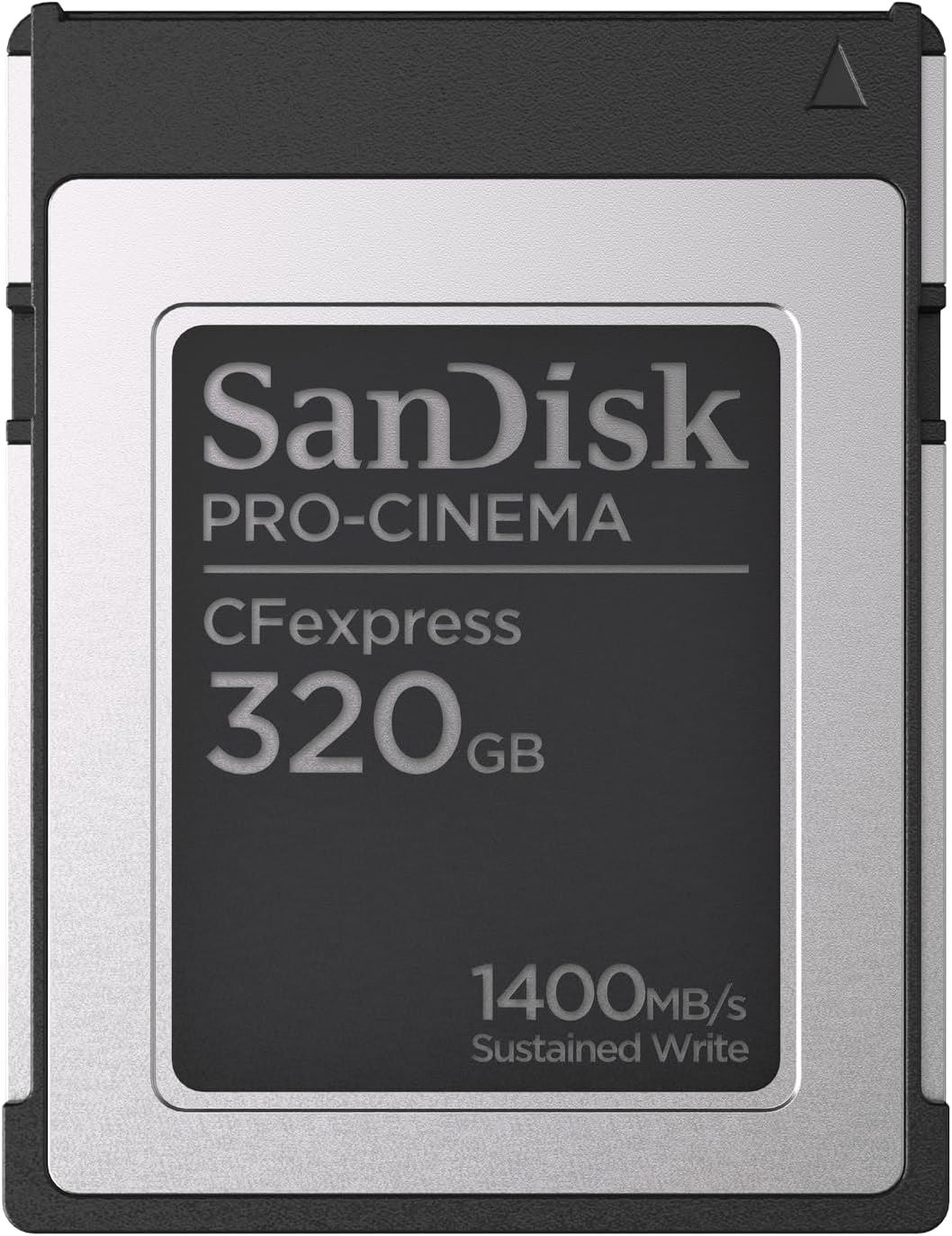 320GB PRO-CINEMA 1700 MB/s CFexpress Type-B Card