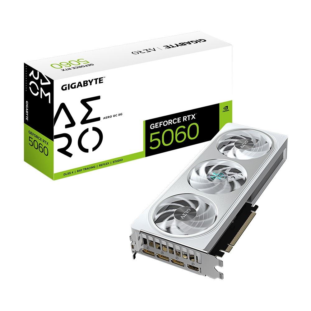 VGA RTX5060 AERO OC 8GB 128B GDDR7 DP-HDMI EKRAN KARTI