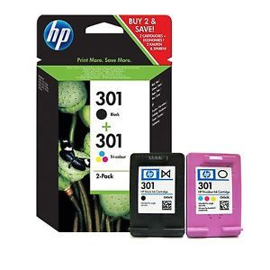No 301 Siyah ve Renkli Paket Kartuş
