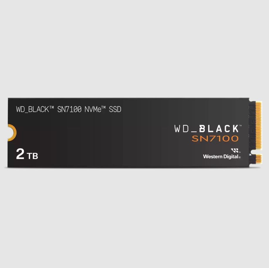 2TB BLACK SN7100 PCI-4.0 7250-6900MB/S M2 SSD