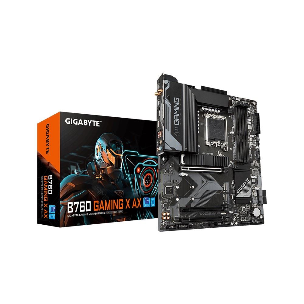 B760-GAMX-GEN5 7600MHz OC DDR5 LGA1700 M.2 HDMI DisplayPort ATX Anakart