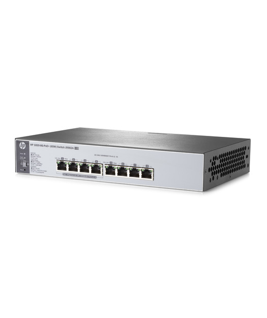 HP 1820-8G-PoE+ (65W) Switch