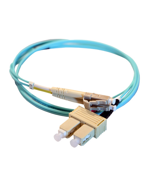 SC/LC Duplex Patch Cord OM3 LSZH 2m