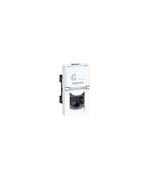 RJ45 Cat5e FTP 1 Modül Beyaz