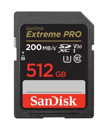 512GB Extreme PRO SDCX UHS-I 200MB/s SD Card