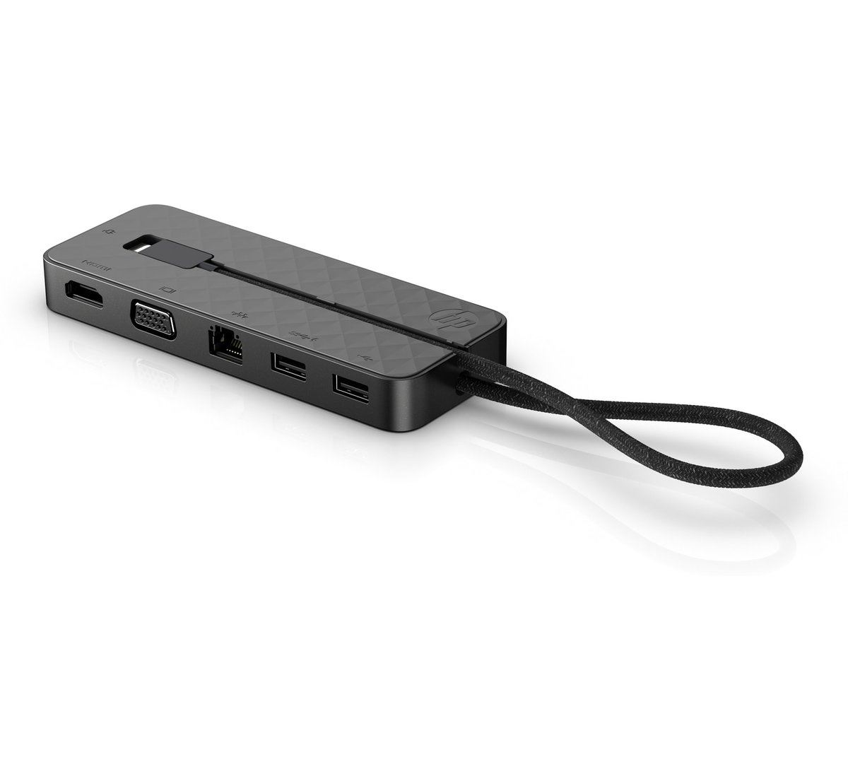 USB-C Mini Kablolu Yerleştirme İstasyonu Siyah