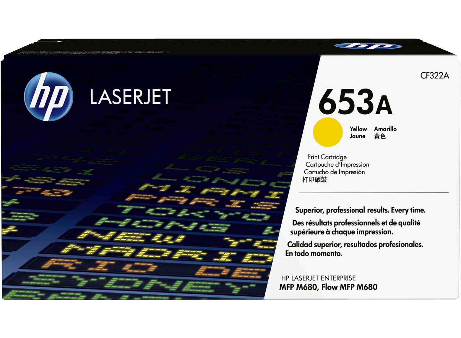 No 653A Sarı 16500 Sayfa Lazer Toner