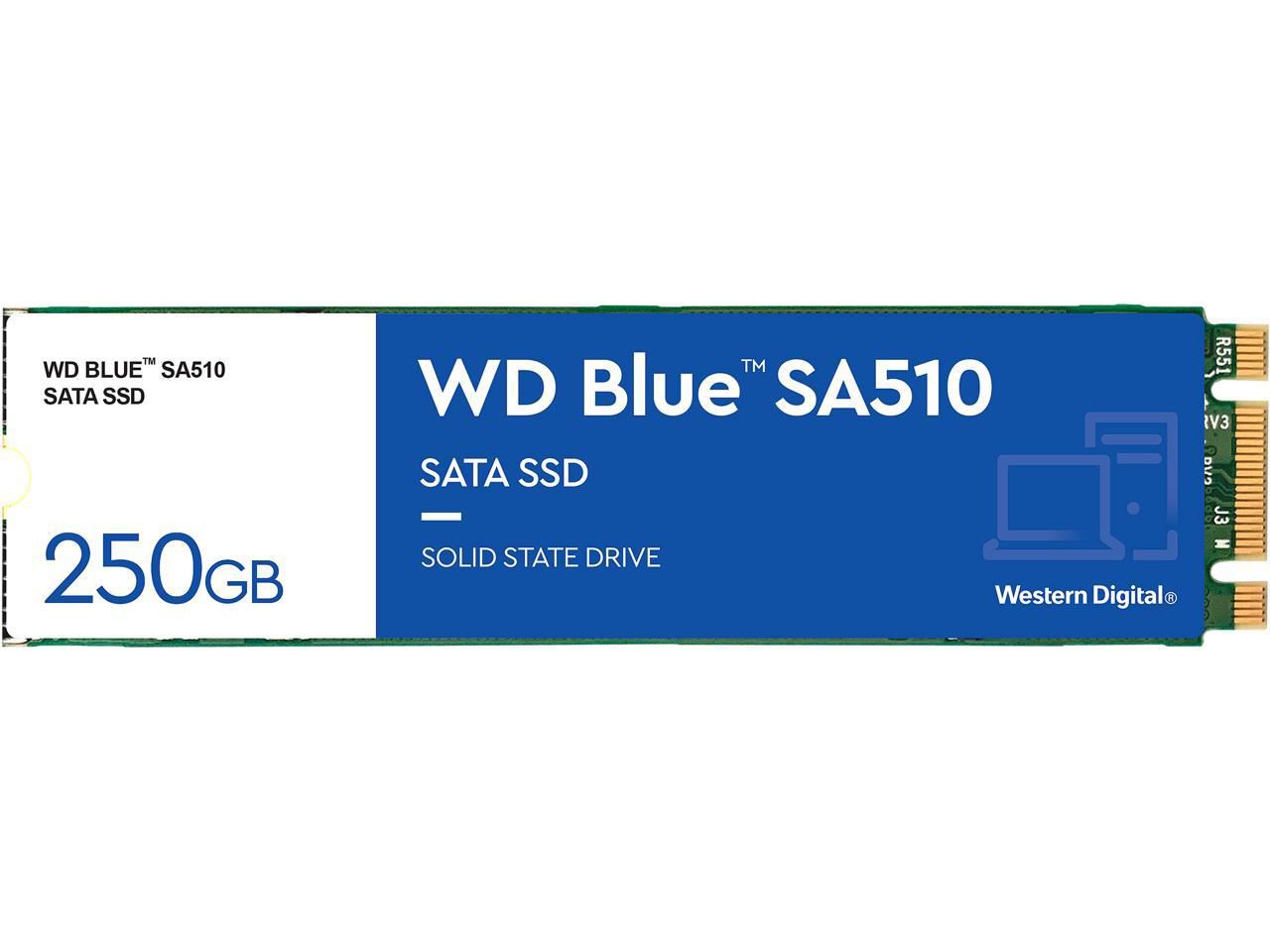 250GB BLUE SA510 SATA 3.0 560-520MB/s NVMe M2 SSD