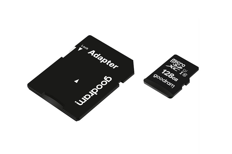 128GB MICRO CARD cl 10 UHS I + adapter