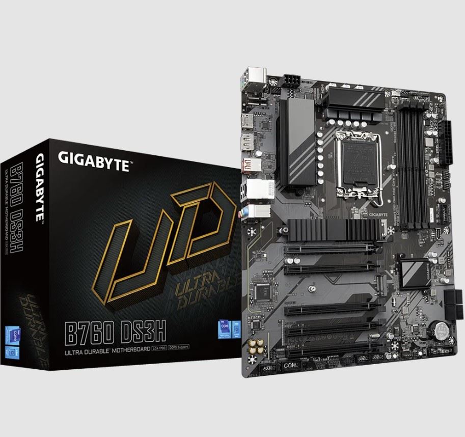 B760-DS3H-DDR5 7600MHz OC DDR5 LGA1700 M.2 HDMI DisplayPort ATX Anakart