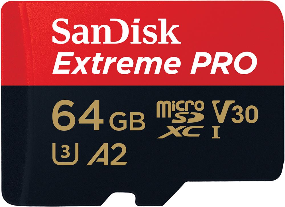 Extreme PRO microSDXC? UHS-I KART 64 GB