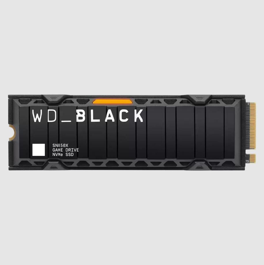 2TB BLACK SN850X PCI-4.0 7250-6900MB/S M2 SSD Soğutuculu
