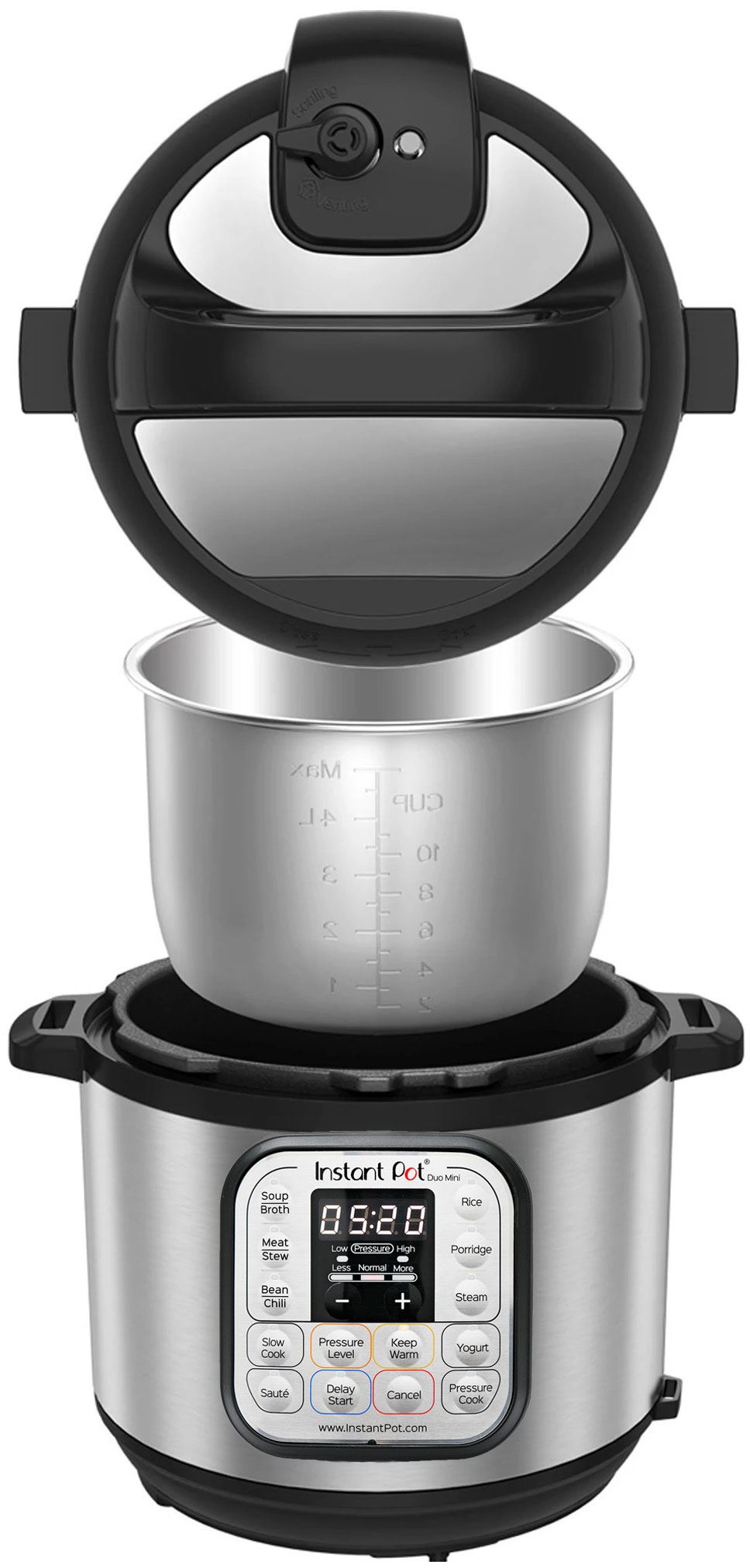 Duo Mini 7'si Bir 3EU 3LT. Basınçlı Pişirici
