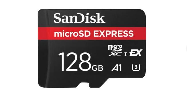 128GB Express UHS-I U3 A1 MSD