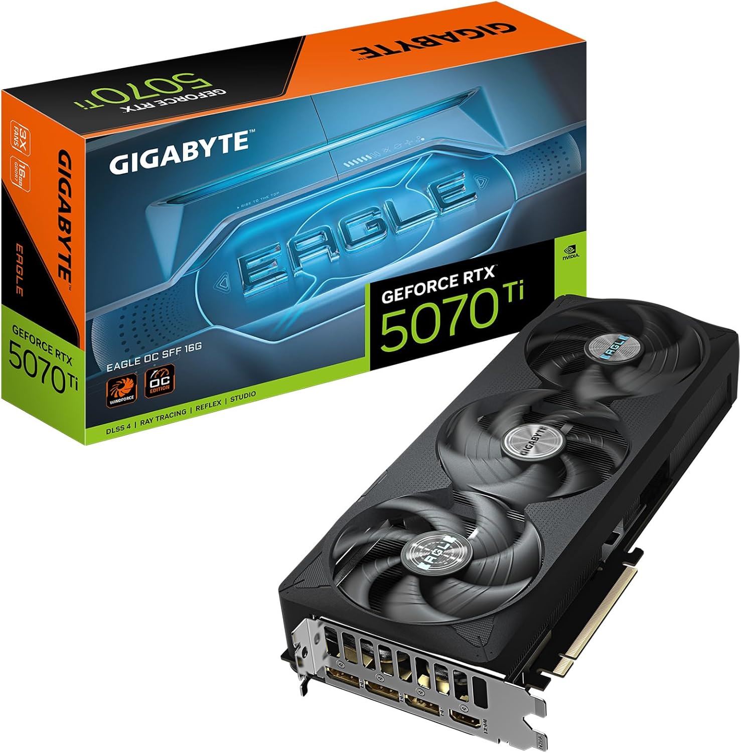 VGA RTX5070TI EAGLE OC 16GB 256B GDDR7 DP-HDMI EKRAN KARTI