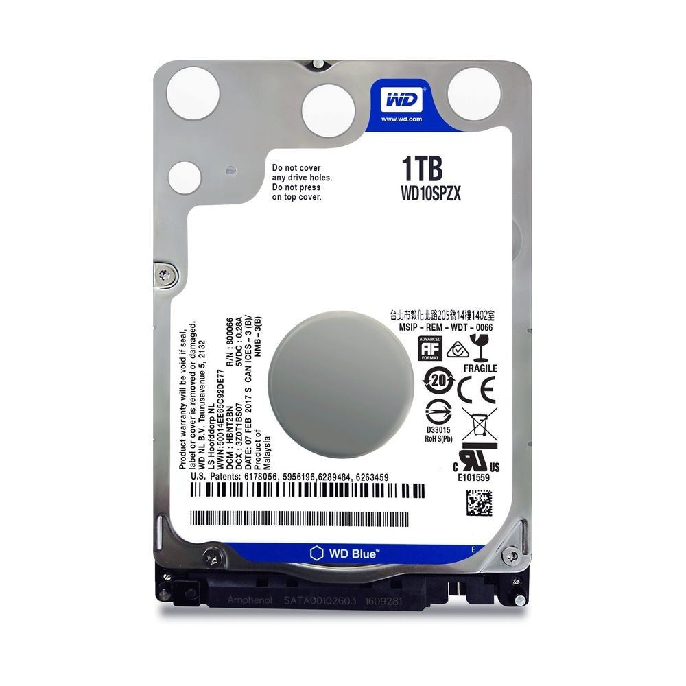 1TB Blue Sata 3.0 5400RPM 128MB 2.5" Dahili Notebook Diski