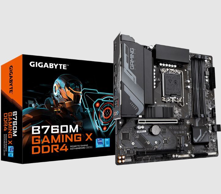 B760M-GAM-X-DDR4 5333MHz OC LGA1700 M.2 HDMI DP MicroATX Anakart