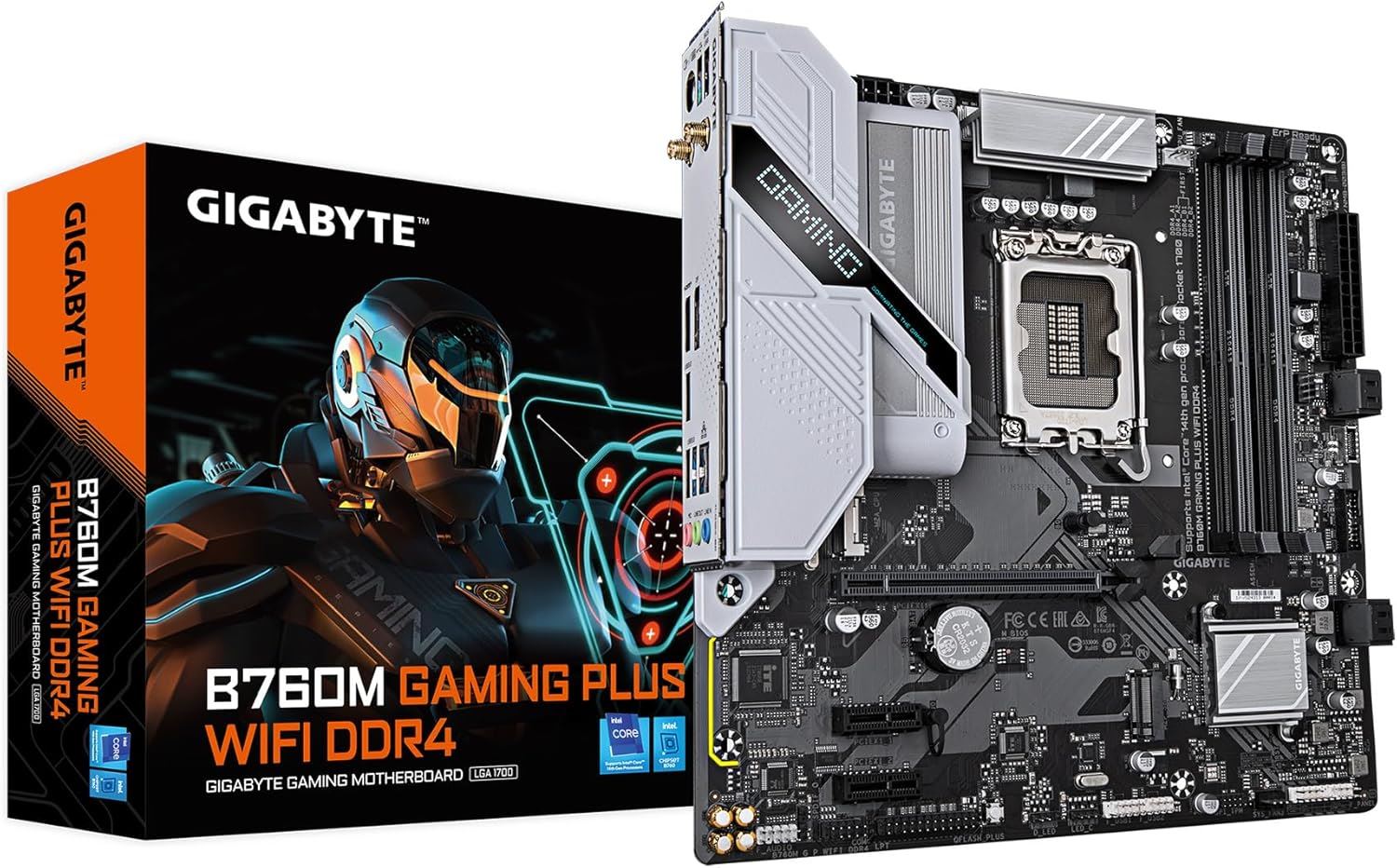 B760M-GPWIFIDDR4 5333MHz OC DDR4 LGA1700 M.2 HDMI DP Micro-ATX Anakart