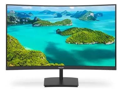 24'' LED 1920x1080 4Ms 75Hz VGA HDMI Kavisli Siyah LCD Monitör