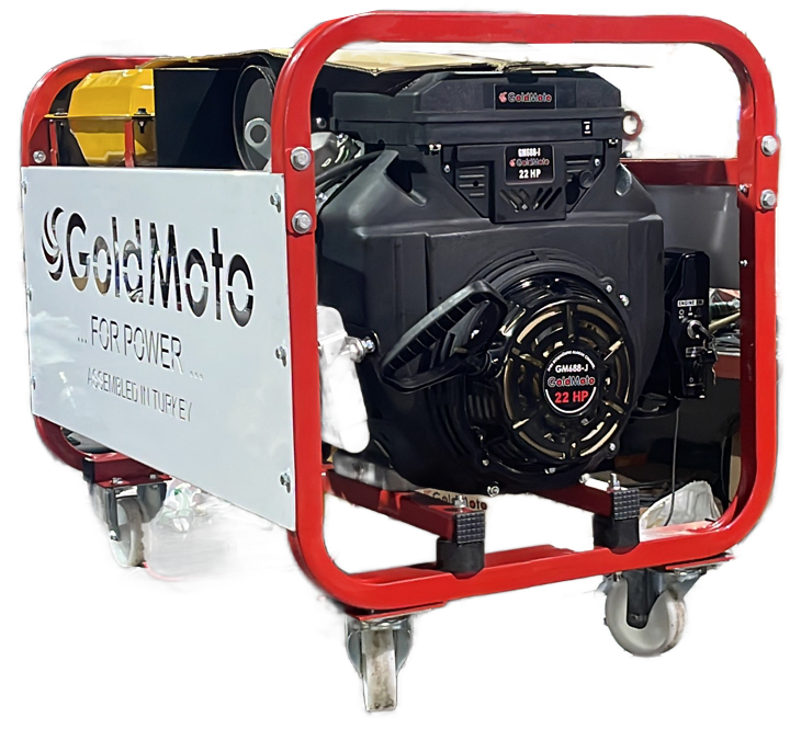 GoldMoto GM15BJG Benzinli Jeneratör 13,9 Kva Monofaze Marşlı