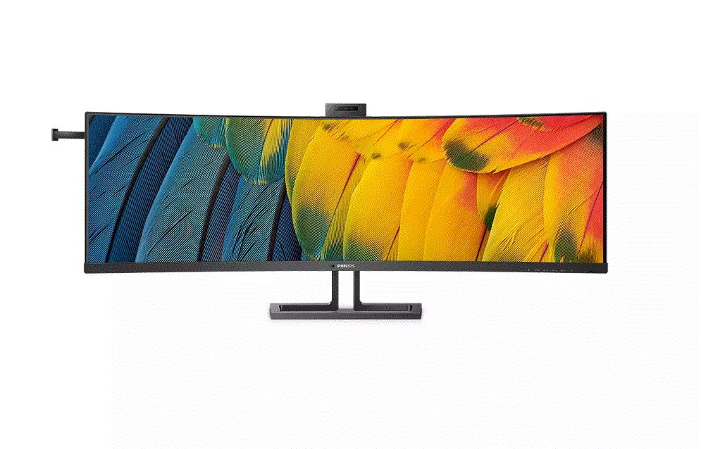 USBC özellikli 32:9 5120x1440 44.5 inç SuperWide kıvrımlı monitör