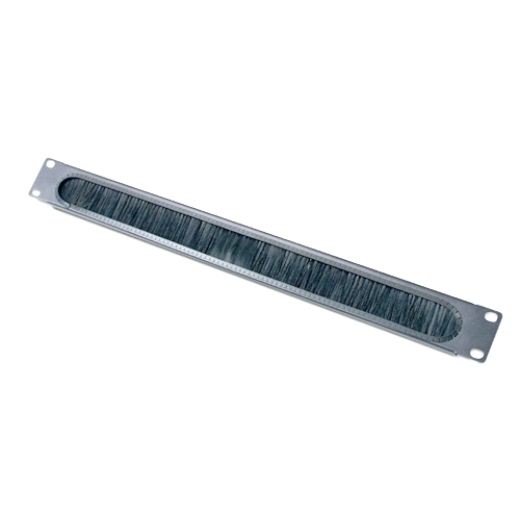 Horizontal Cable Organizer 1U w/brush st
