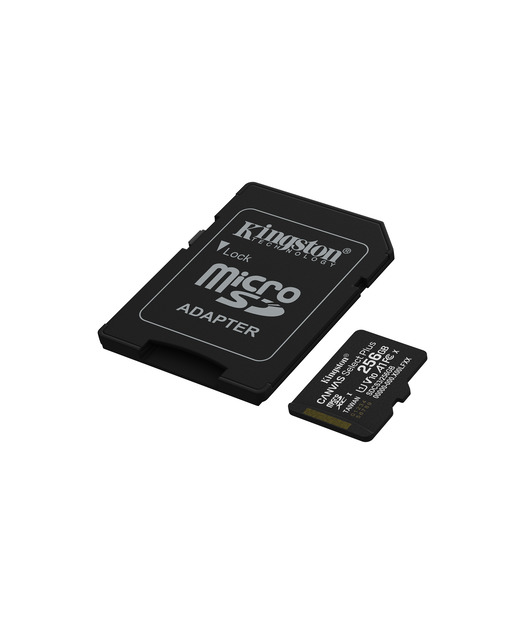 256GB microSDXC Canvas Select Plus Gen3 150MB/s A1 Card + Adapter