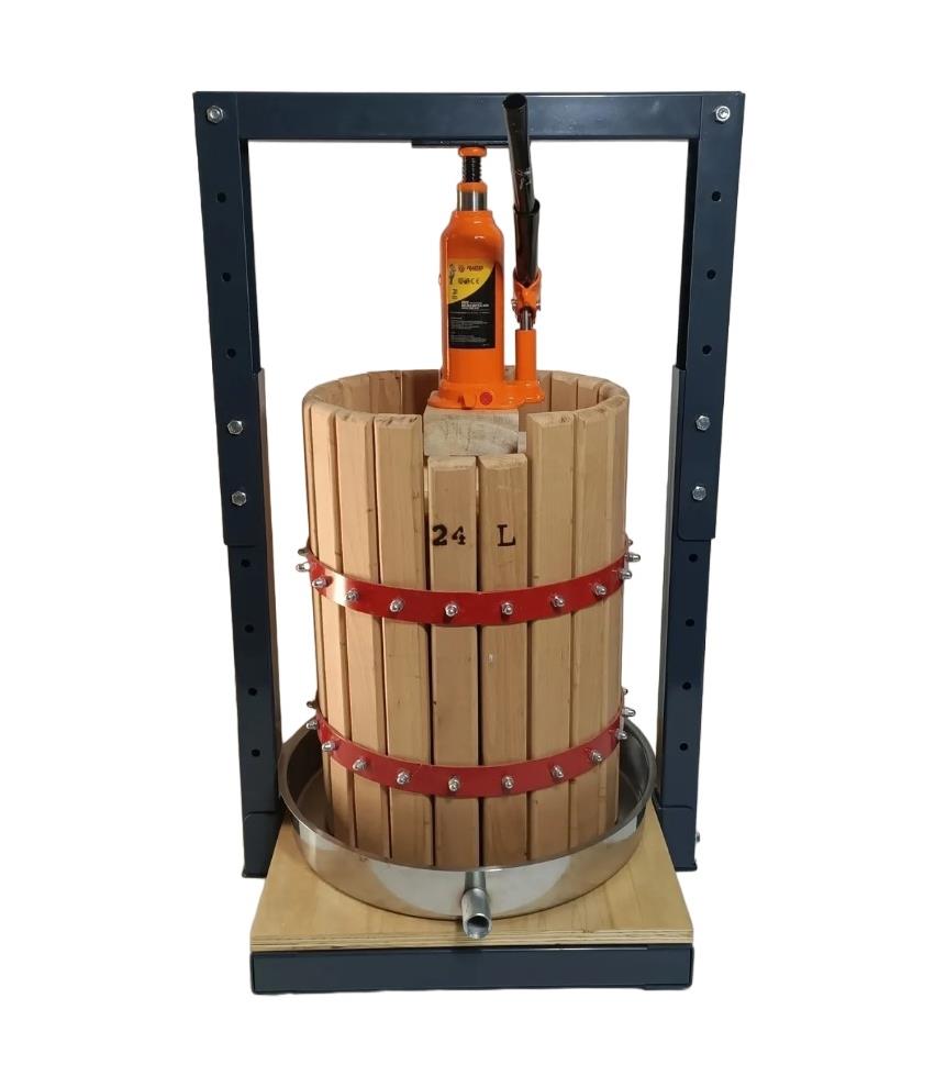 Fenglin HB 24 WB Krikolu Ahşap Meyve Sıkma Presi 24 Lt