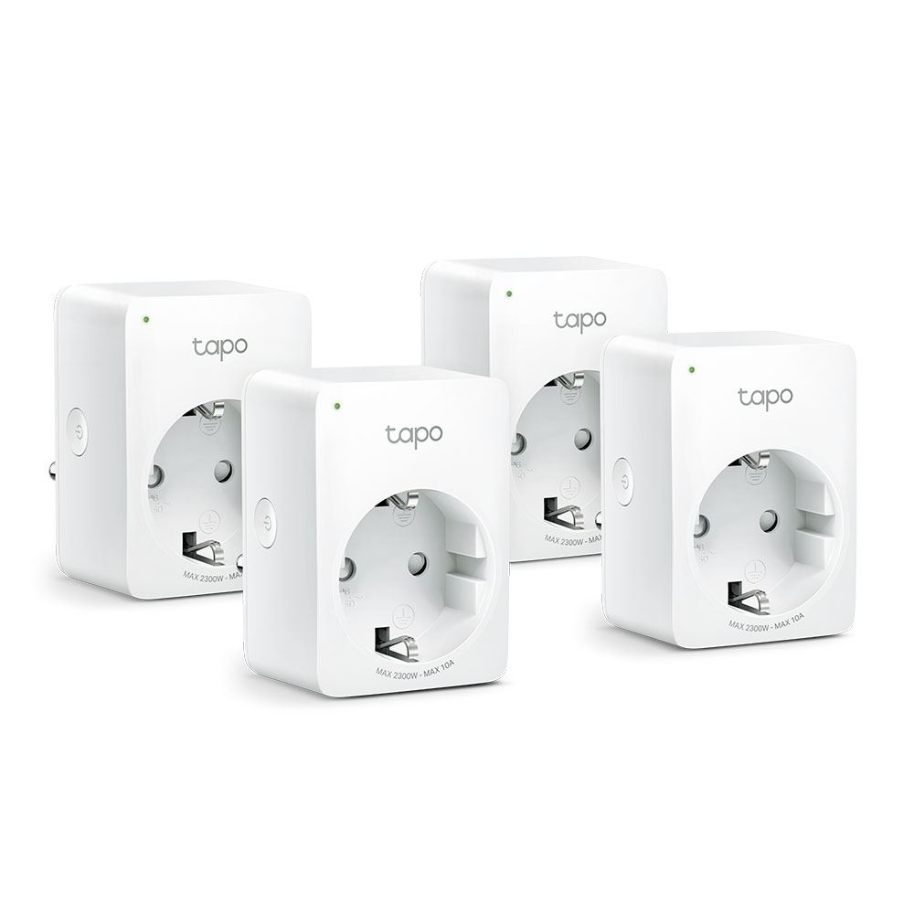Min Mini Smart Wi-Fi Socket 4-pack