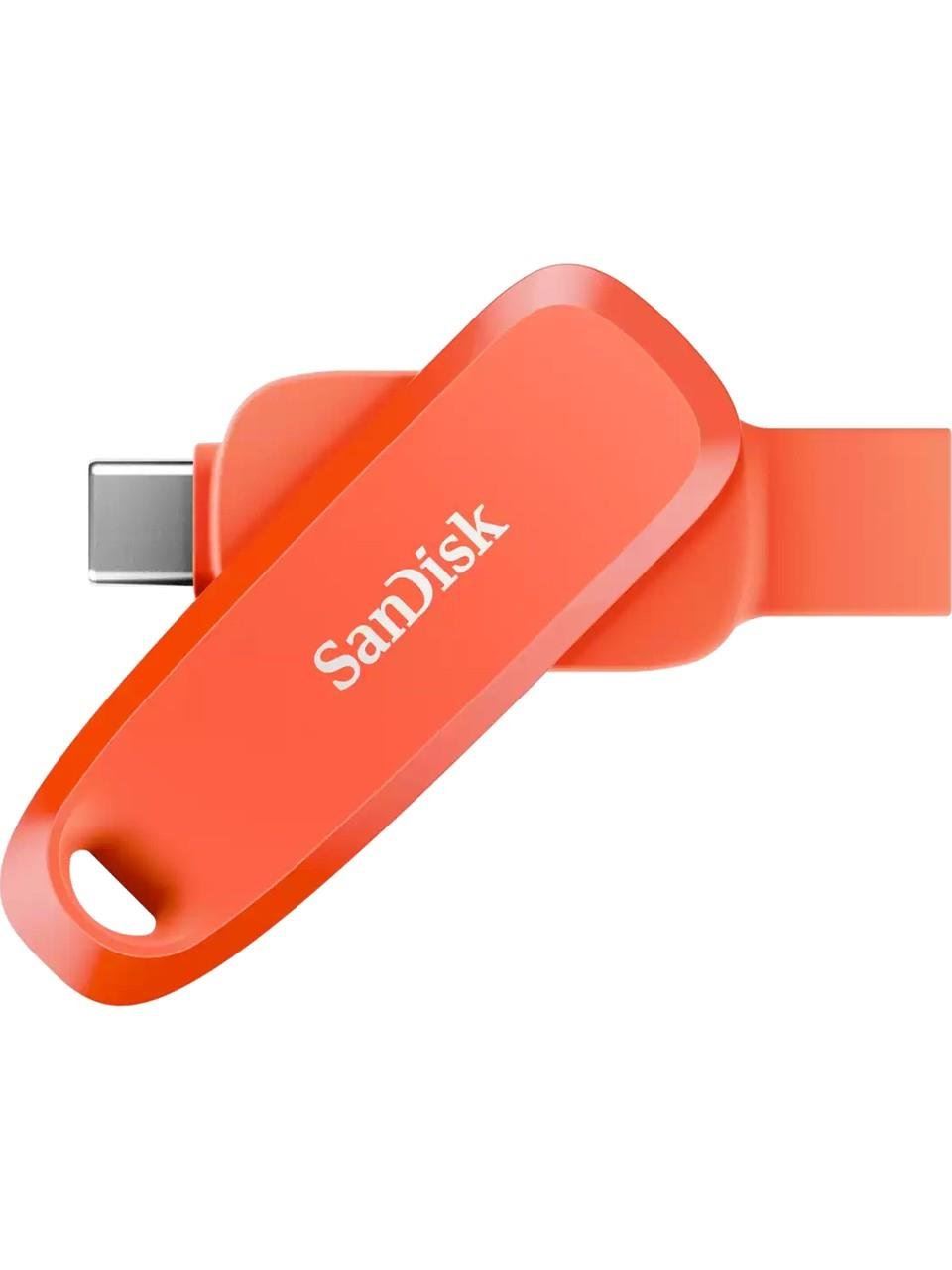 256GB Phone Drive Type-C to Type-A USB3.2 Gen1 Flash Bellek Orange