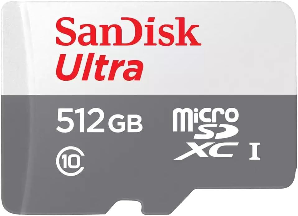 512GB Ultra 100MB/s Class 10 UHS-I MicroSD Hafıza Kart